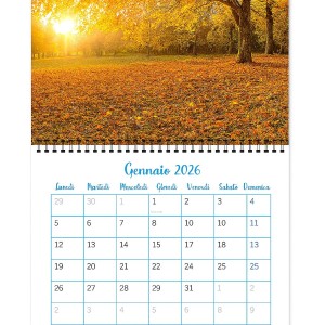 Calendario Personalizzato A3 Colorato