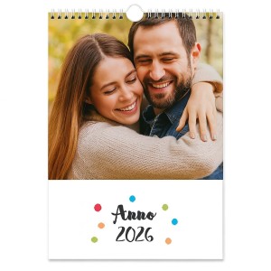 Calendario Personalizzato A4 Colorato