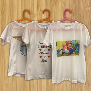 T-Shirt Personalizzata Bianca