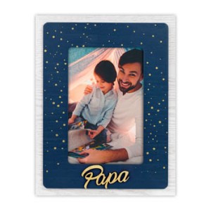 Cornice Astro in legno con foto
